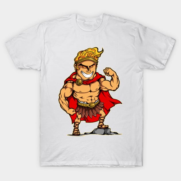 Roman greek T-Shirt by SAN ART STUDIO 